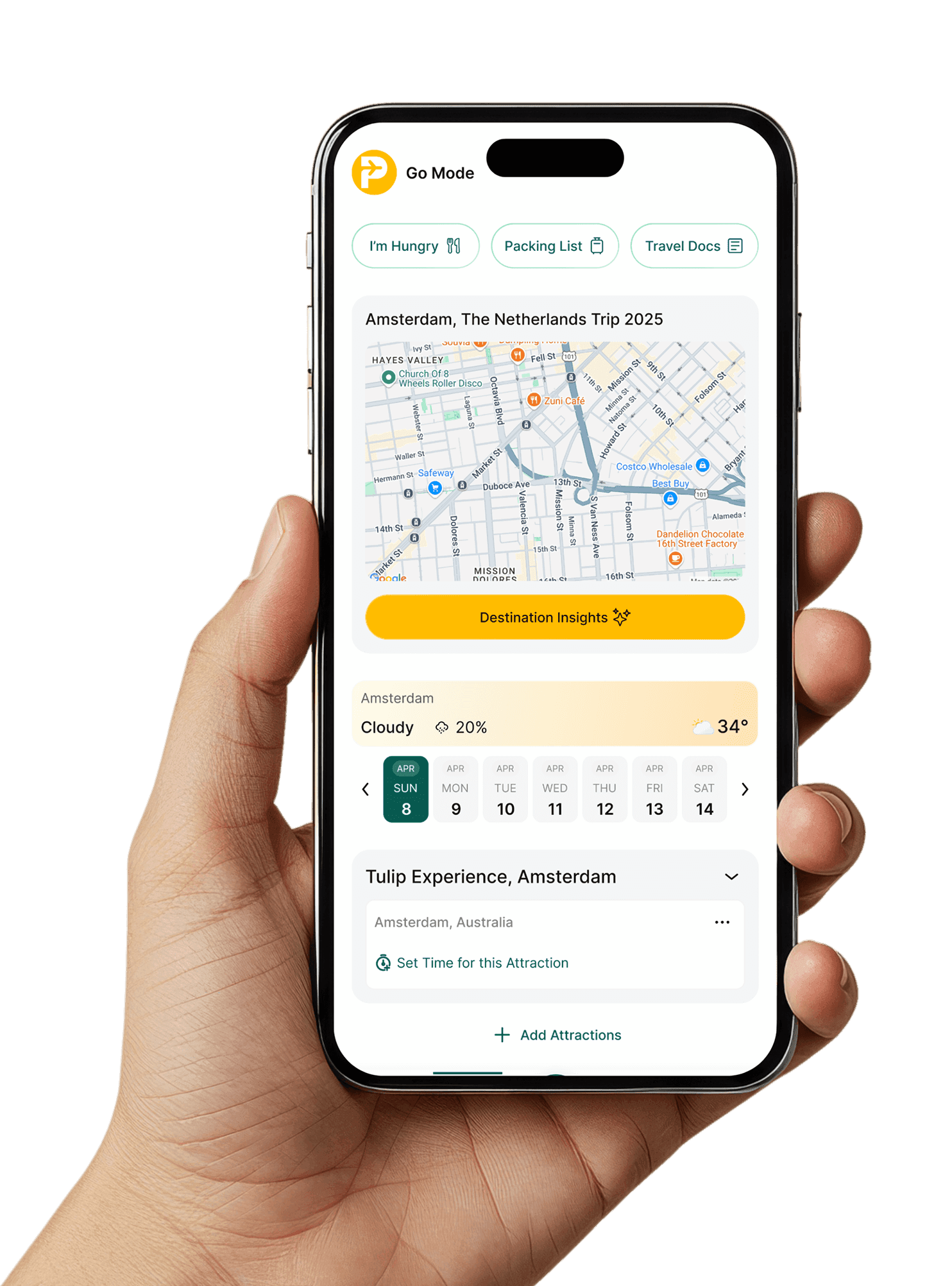 Packy AI App on Phone