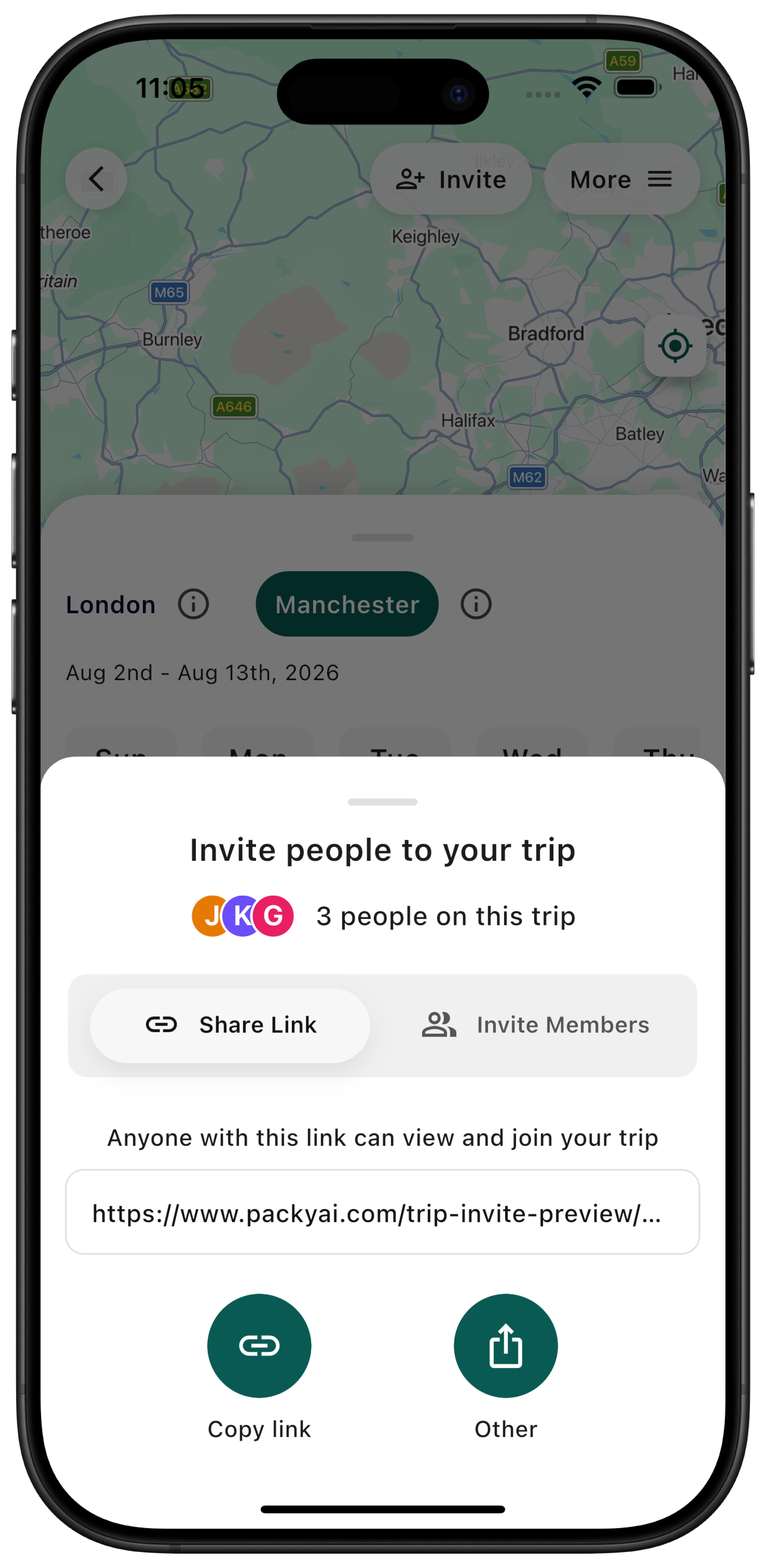 Plan it together, without the group-chat chaos.