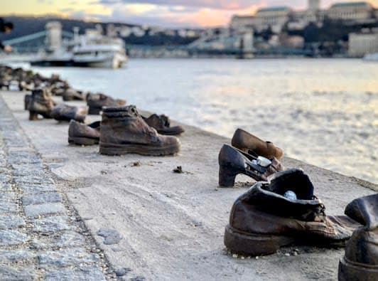 Shoes on the Danube Bank